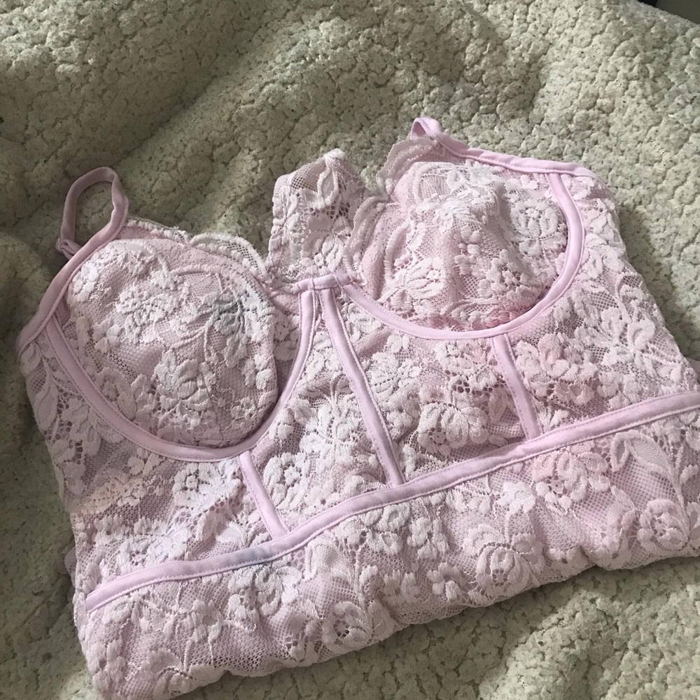Pink bodysuit